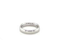 14k White Gold 4mm Comfort Fit Wedding Band