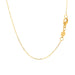 14k Yellow Gold Script LOVE Necklace