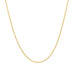 14k Yellow Gold Oval Cable Link Chain 1.0mm
